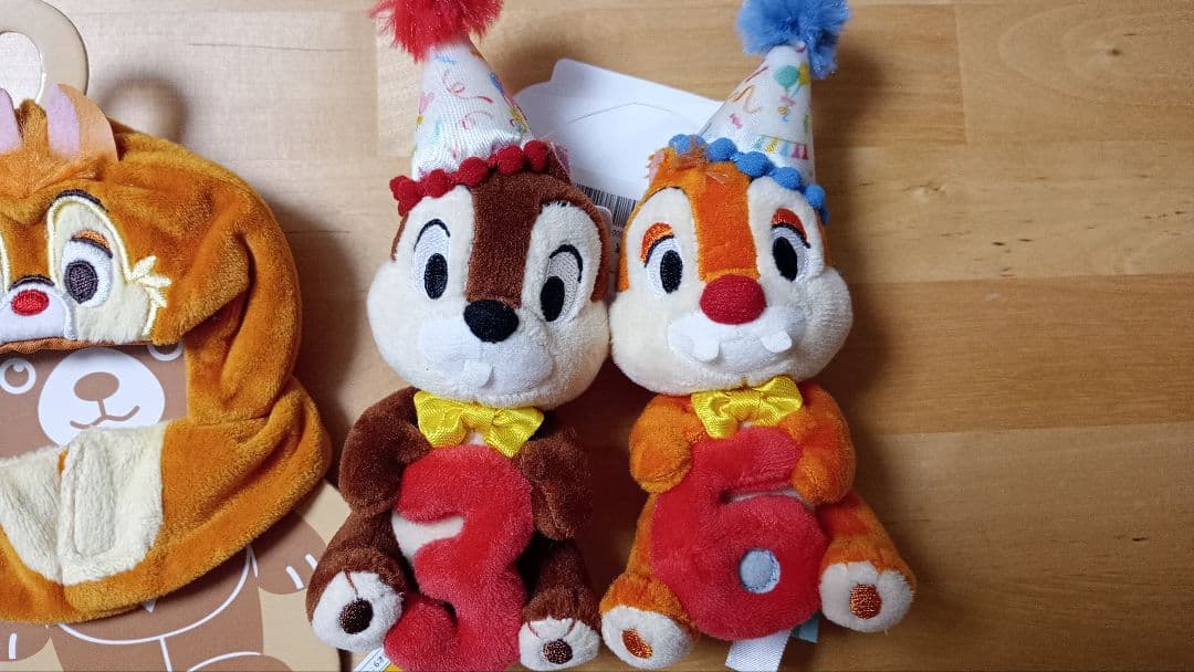 新品タグ付き＊ディズニーリゾート&ディズニーストア＊チップ&デールグッズ