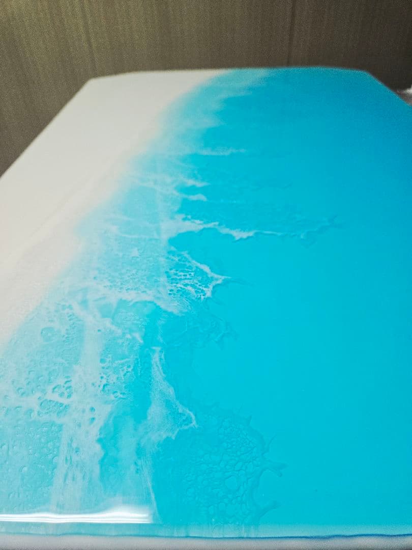 ✨さーしゃ✨折り畳み海テーブル-トップコートVer.