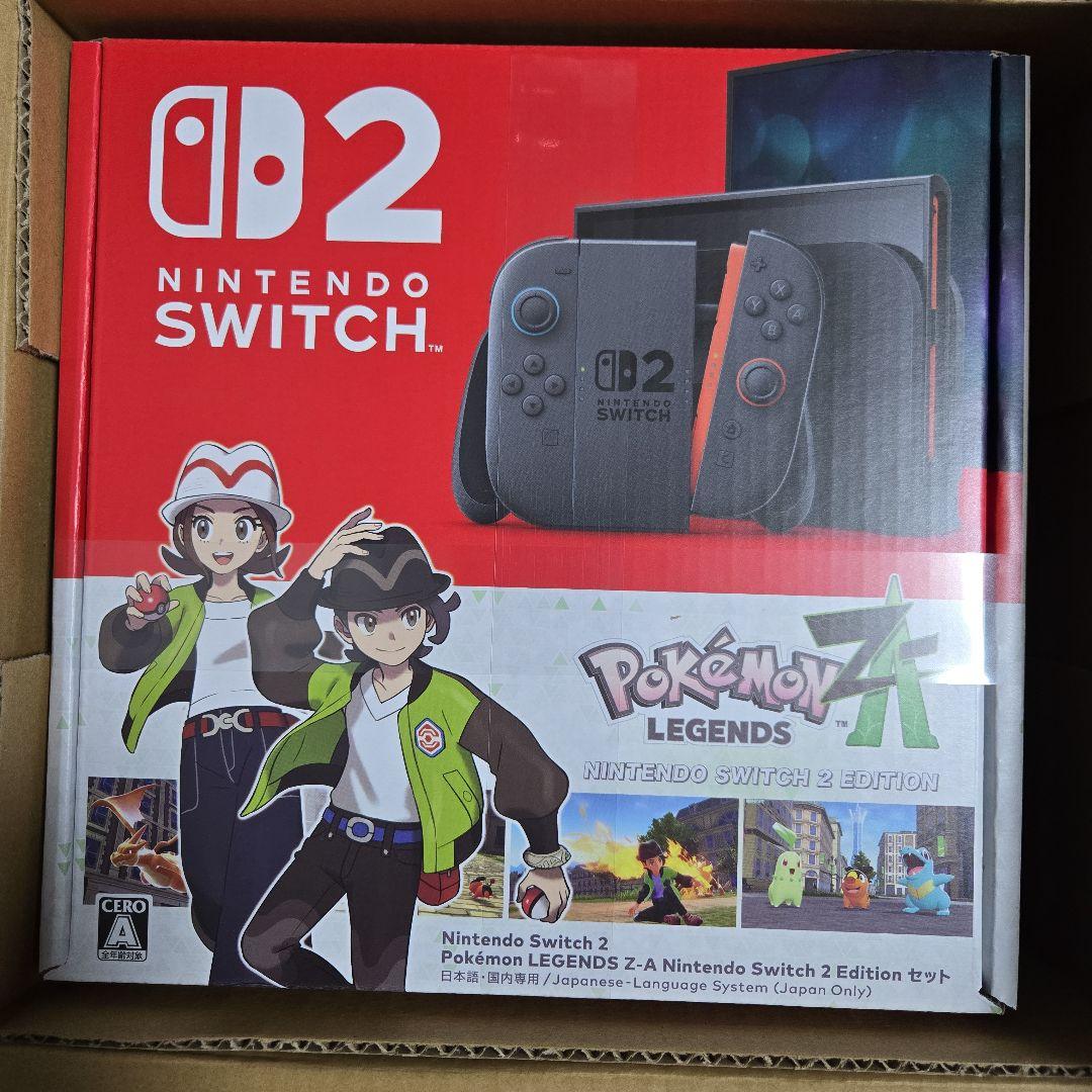 【新品未使用】Nintendo Switch2　ポケモンレジェンズZ-Aセット
