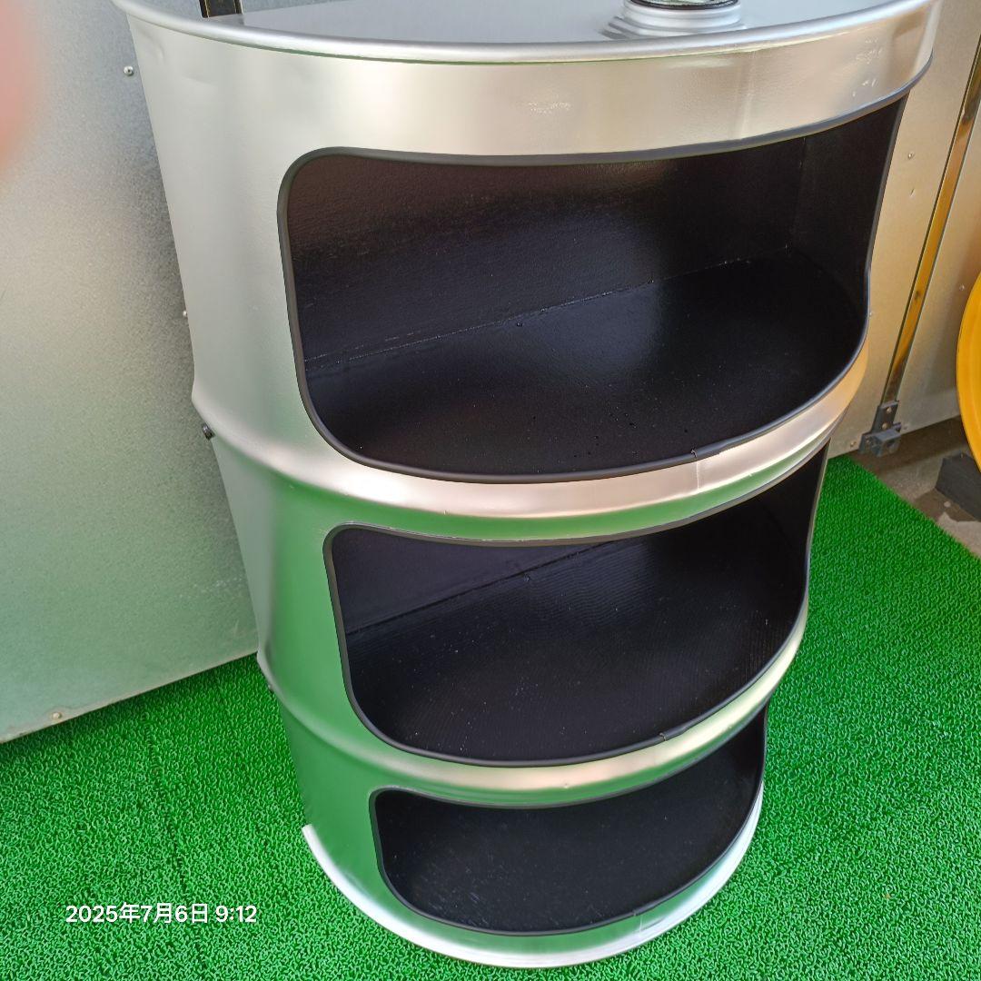 ミッチ品 ドラム缶remake3BOX！シルバー＆ブラック