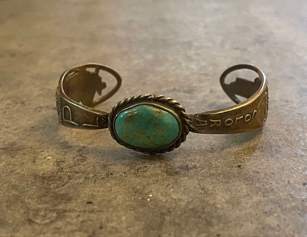 断捨離祭様、専用。BLIND MAN TOGS ターコイズ　バングル　シルバー