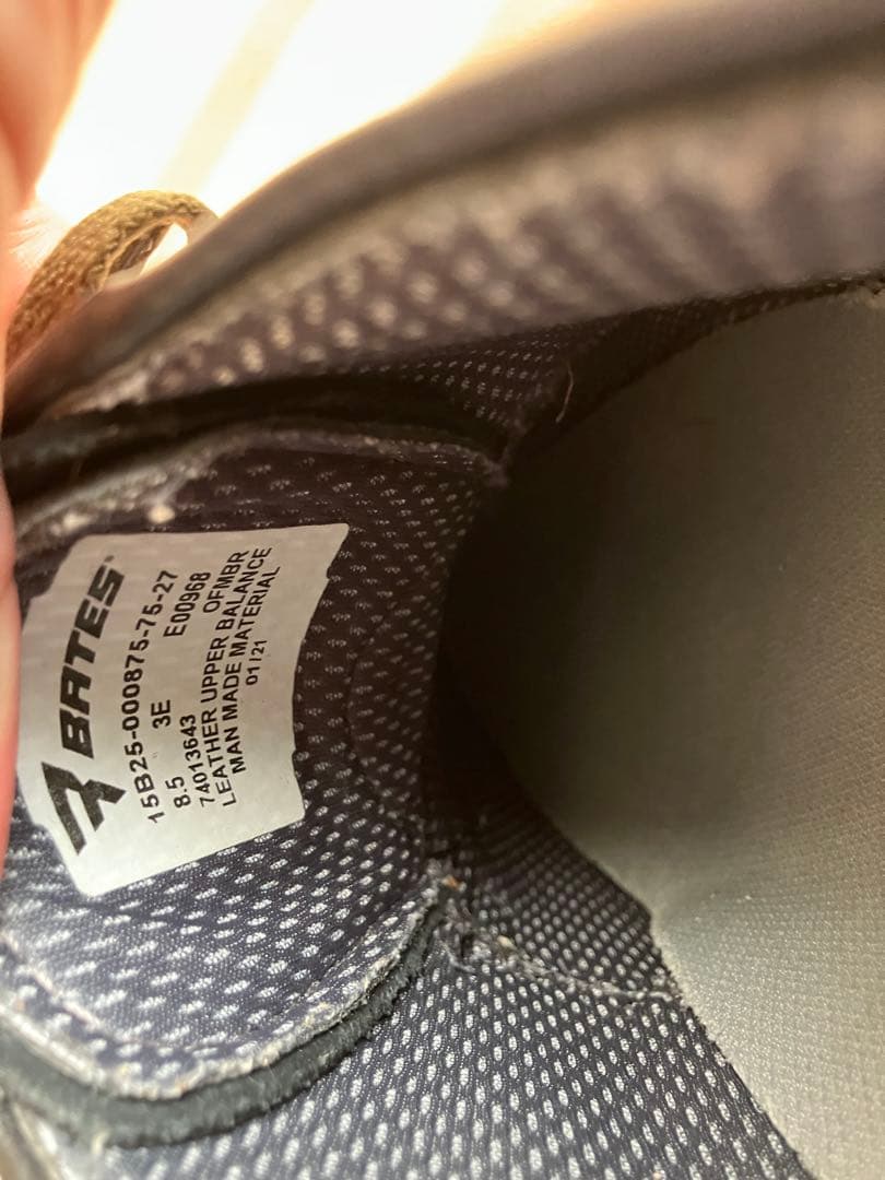 BATES U.S.NAVY サービスシューズ us8.5 3E