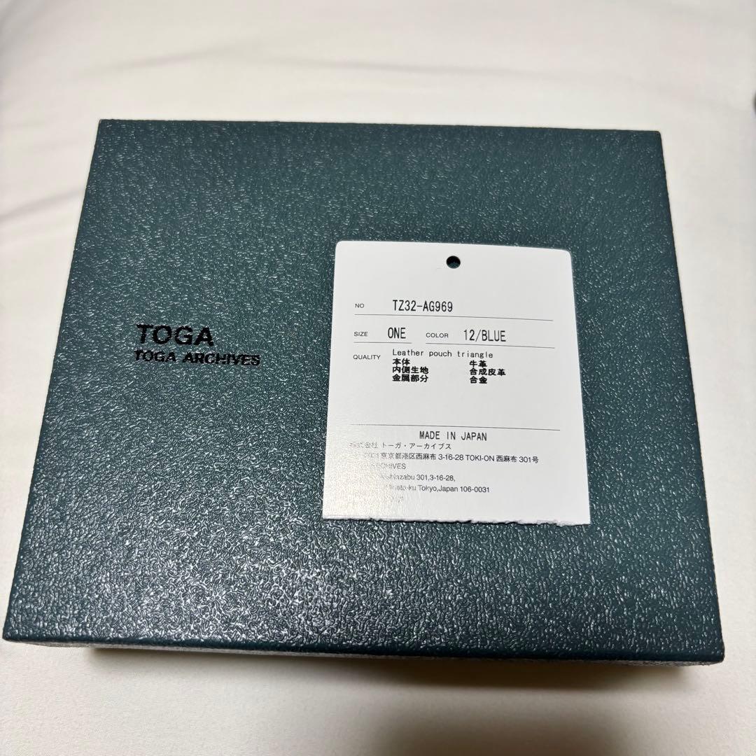 TOGA ARCHIVES Leather triangleケース