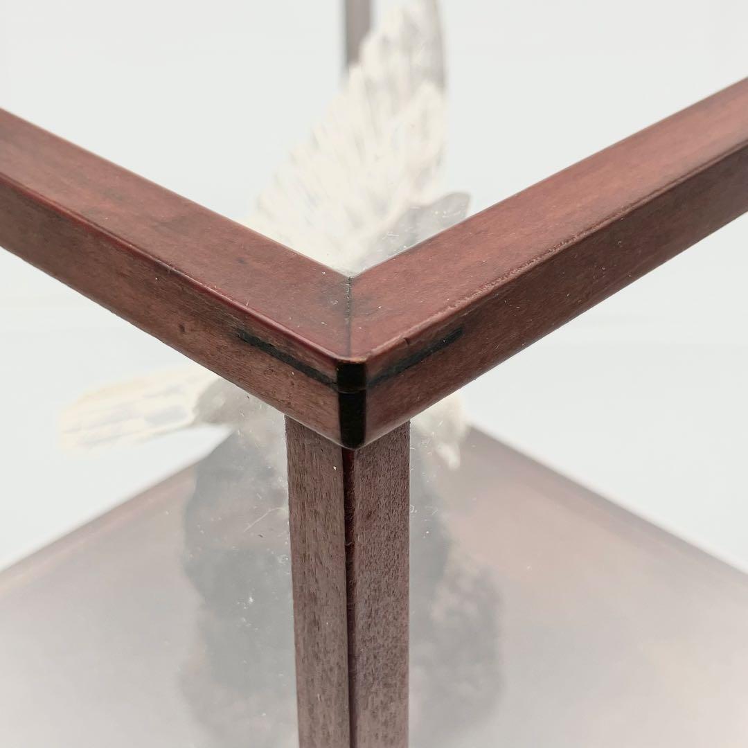 純銀 白鷹 光則作 純銀製置物