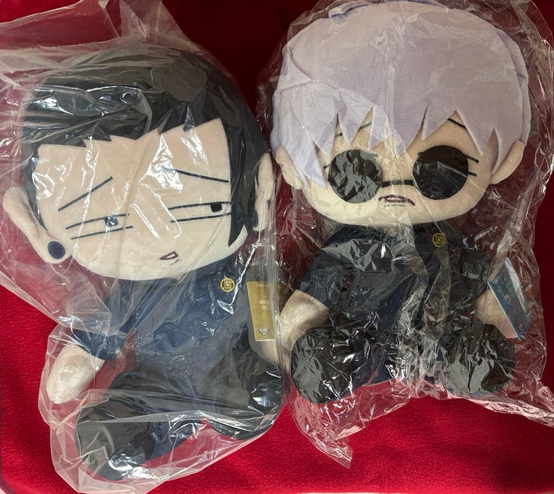 呪術廻戦　懐玉・玉折 BIGぬいぐるみ ゆる顔ver 夏油傑 五条悟