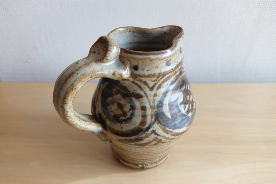 ロイ・マーティン＆千恵子作 ジャグ・水差 、カラフェ、デキャンタ、花器としても