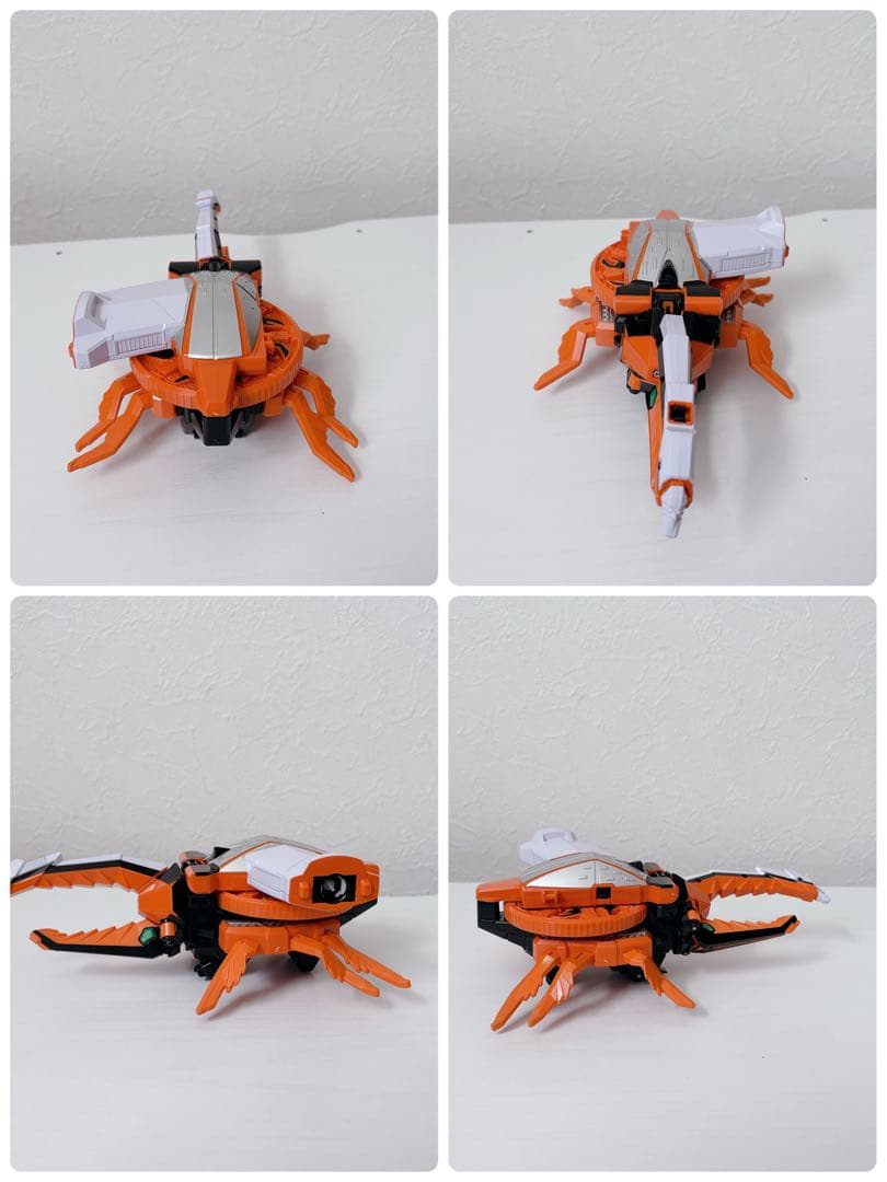 侍戦隊シンケンジャー 侍合体シリーズセット 兜 舵木 虎 烏賊 海老 牛 提灯