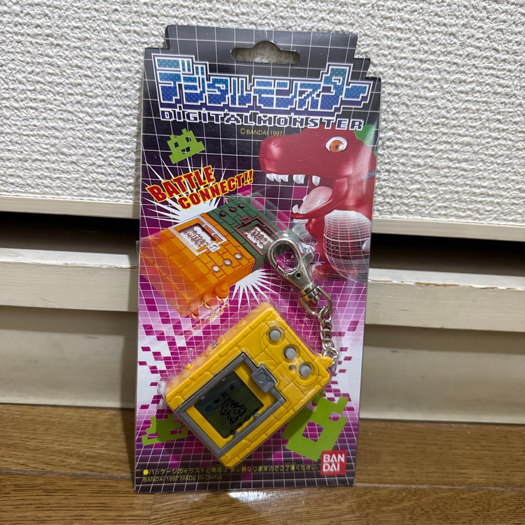 デジタルモンスター グリーン・イエロー セット レア レトロ 希少 初代 当時物