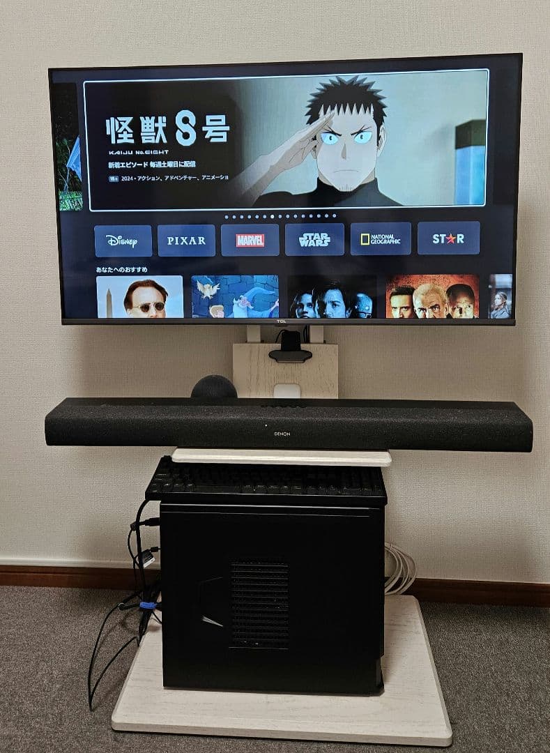 TCL 40インチ 2024年購入 GoogleTV スマートテレビ