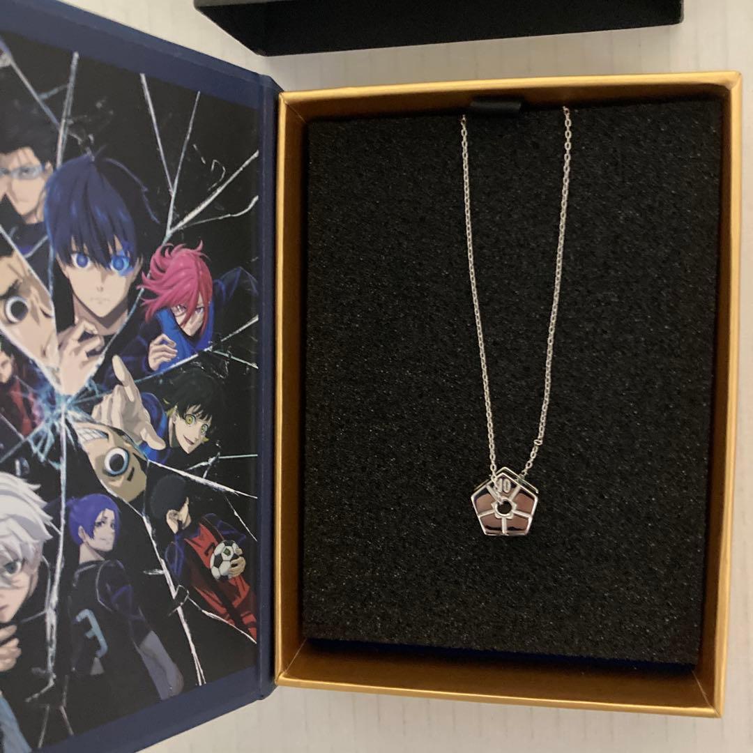 ブルーロック　シルバーネックレス 糸師 凛　限定300点