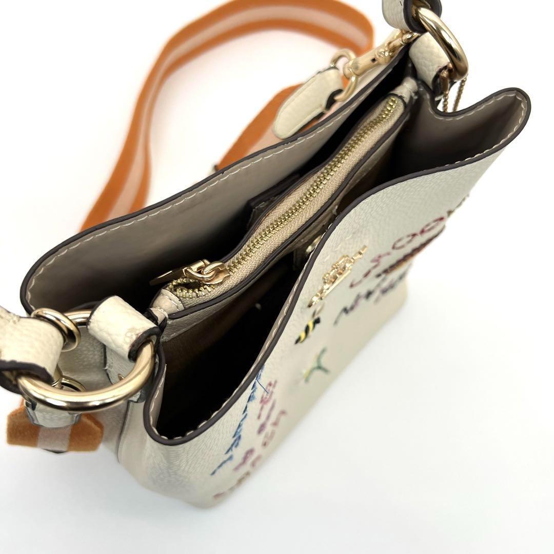 超美品 コーチ スモールタウン バケットバッグ ハンドバッグ ショルダーバッグ