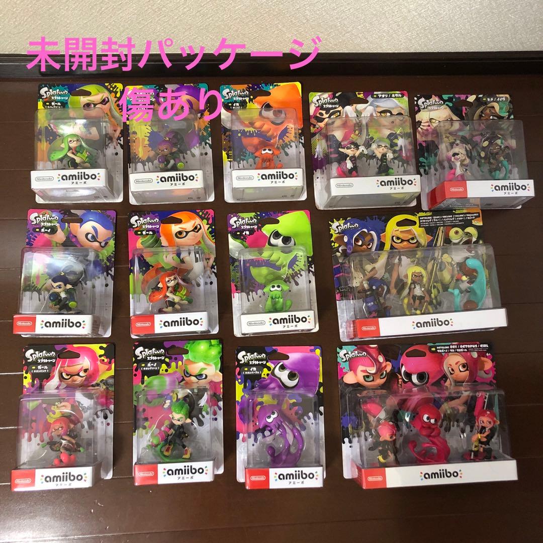 未開封　スプラトゥーン3 対応　19種類　amiibo 全種類