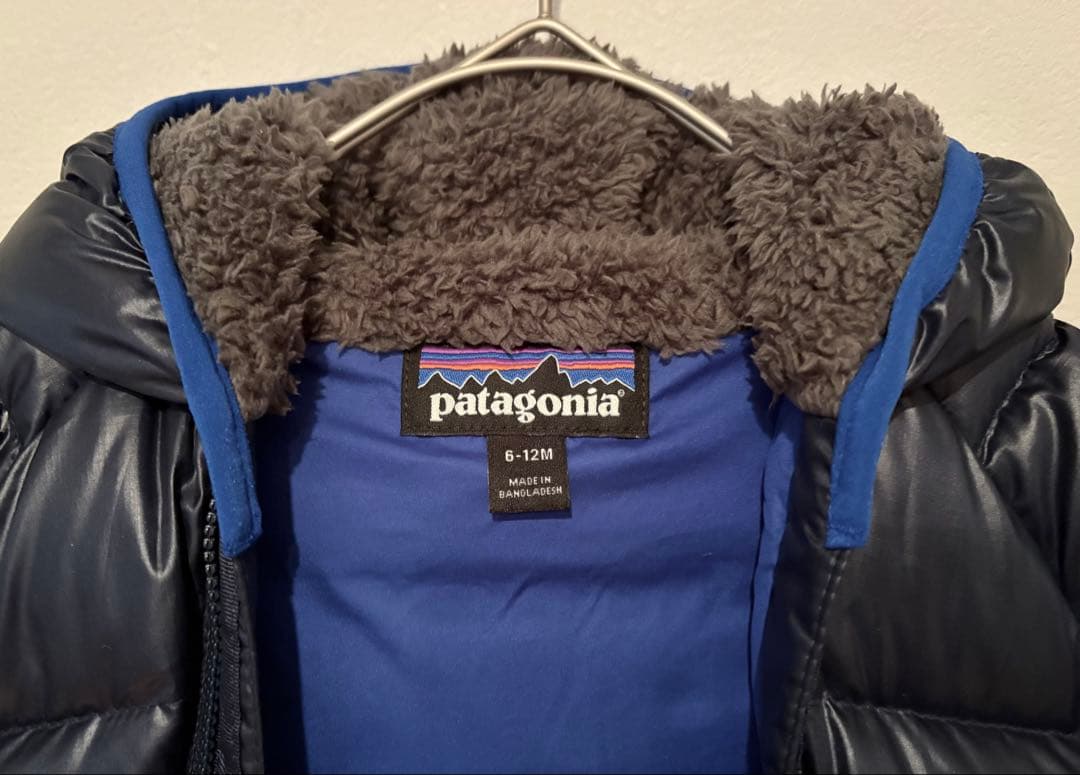 ▲美品 patagonia パタゴニア ベビー ダウン カバーオール ロンパース