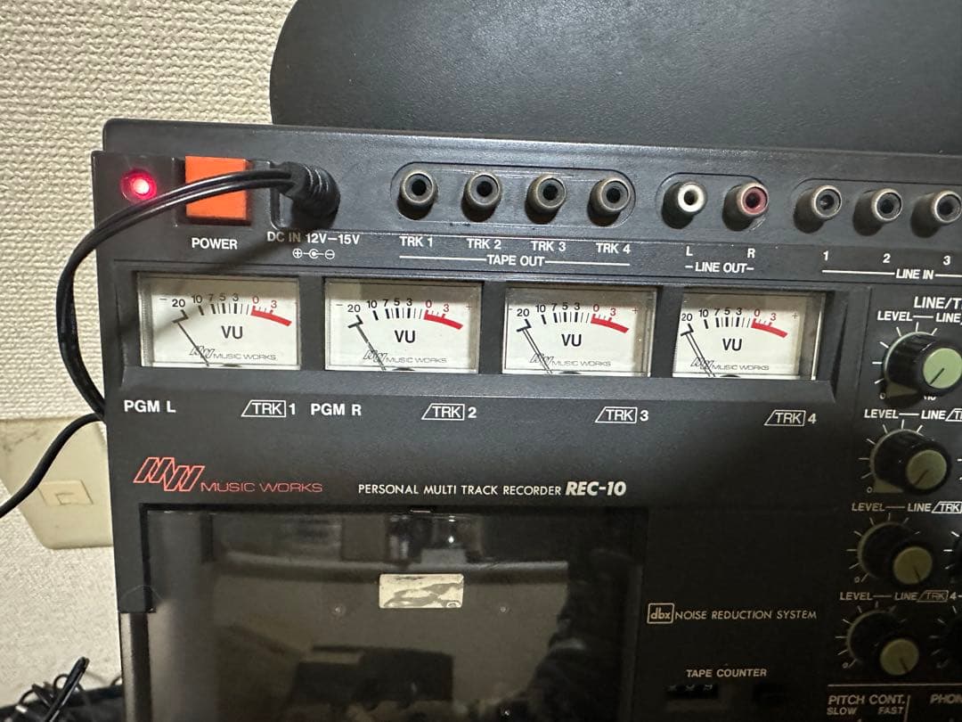MUSIC WORKS REC-10 整備動作品　マルチトラックレコーダー