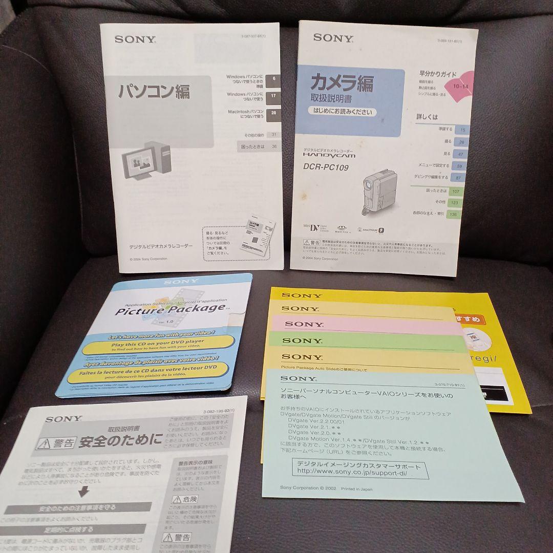ソニー SONY DCR-PC109 DV方式デジタルビデオカメラレコーダー