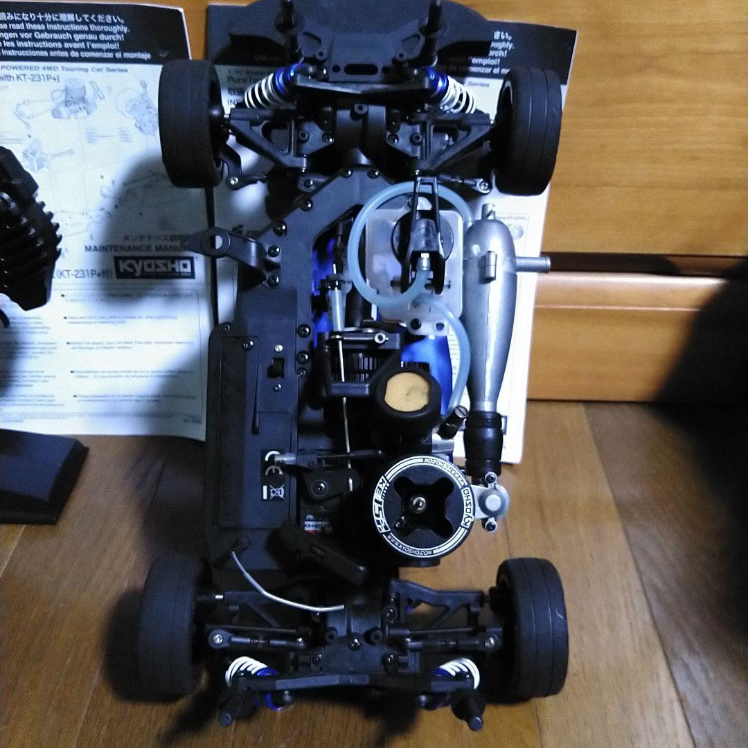 Kyosho Audi R8 レッド ラジコンカー　エンジンカー　fw-06