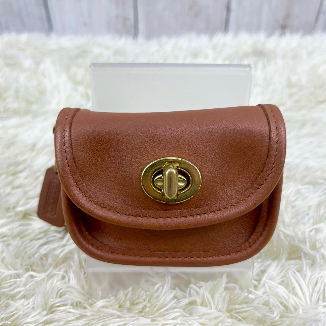 【極美品・超希少】OLDCOACH ケース ターンロック シティ