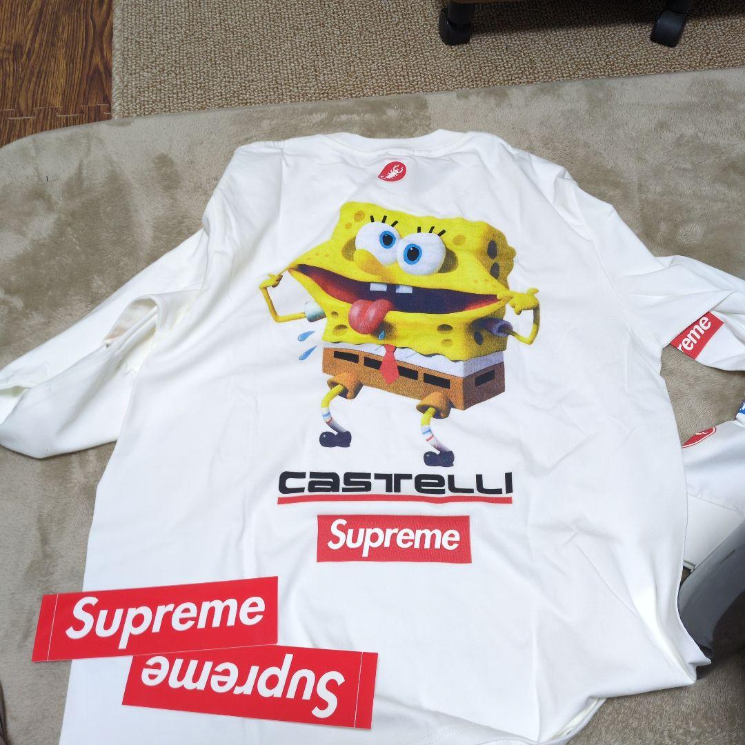 Supreme スポンジ・ボブ ロングスリーブTシャツ M