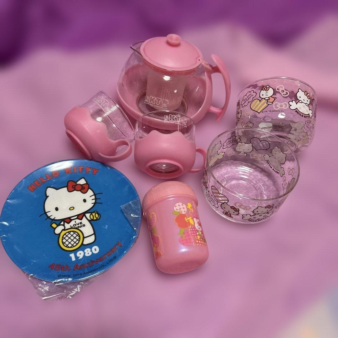 レトロ‪☆ハローキティ かわいいぬいぐるみ小物雑貨などまとめ売り‪☆レア