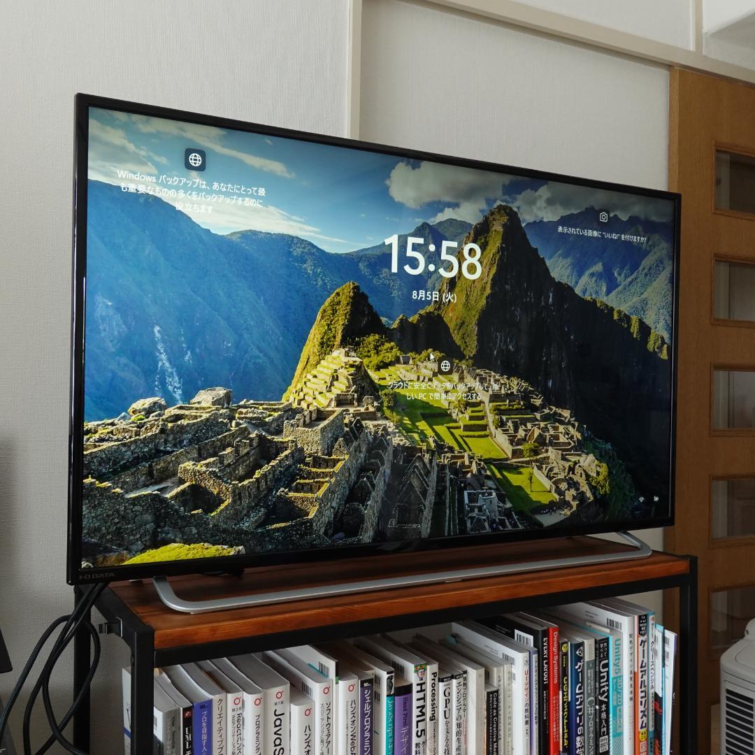 43インチ 4Kディスプレイ EX-LD4K431DB