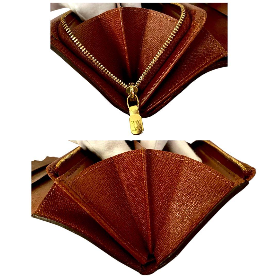 LOUIS VUITTONモノグラム ポルトフォイユ トレゾール L字ファスナー