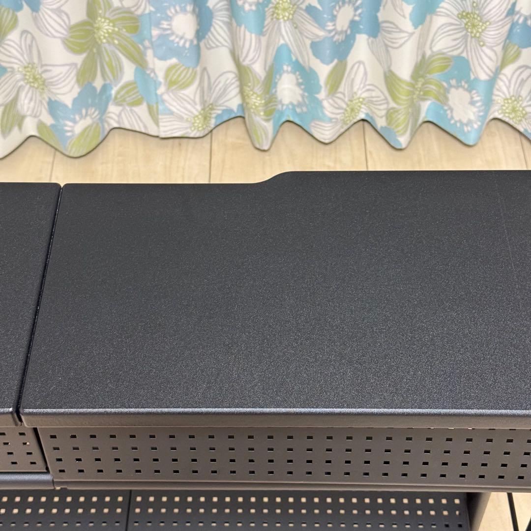 Bauhutte バウヒュッテ　エクステンションデスク　BHC-1200H-BK