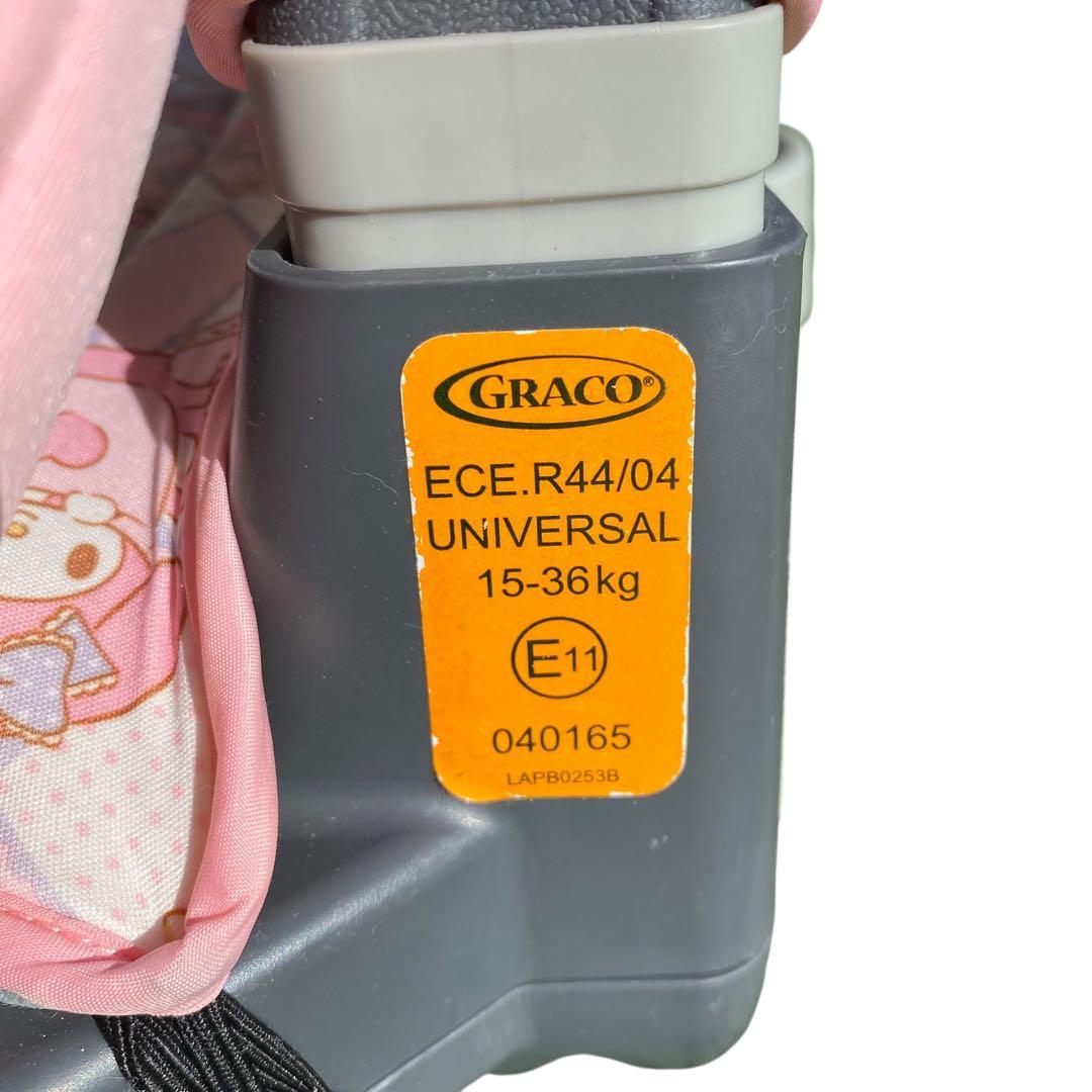 グレコ ジュニアシート ジュニアプラスDX マイメロディ GRACO