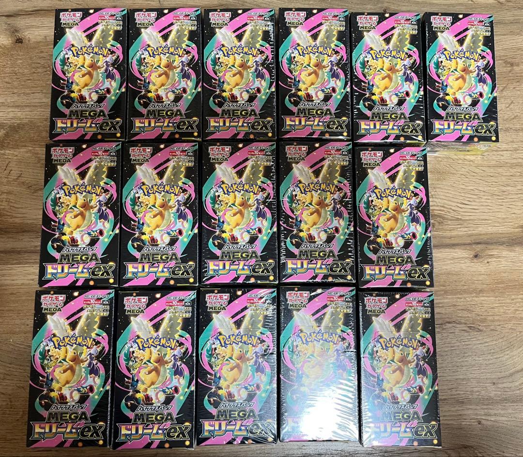 ポケモンカード メガドリームex MEGAドリームex 16BOX シュリンク付
