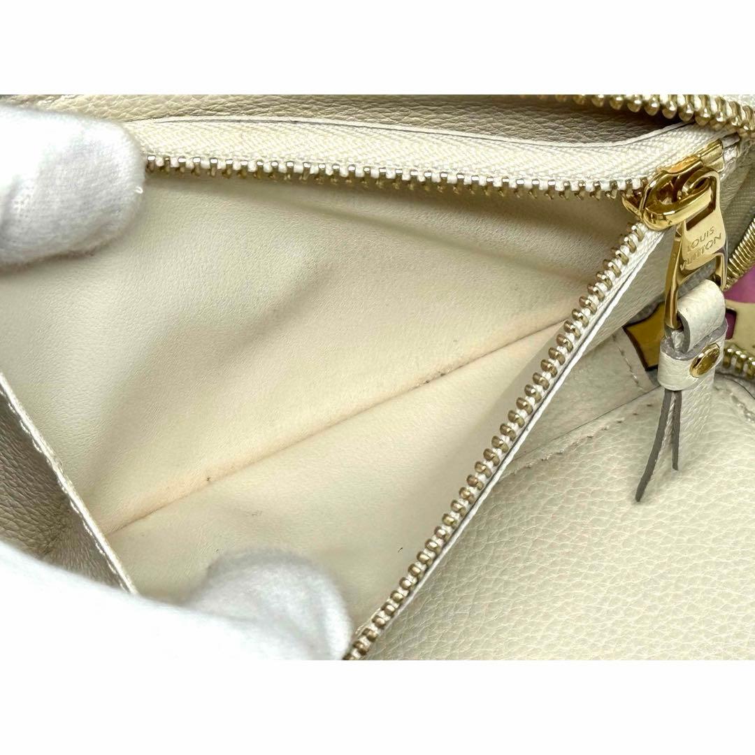 極美品！ルイヴィトン　アンプラント　スクレットコンパクト　アイボリー系