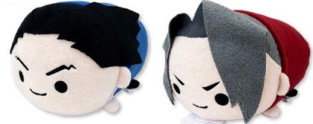 2点セット カプころん BIGぬいぐるみ 御剣怜侍 成歩堂龍一 逆転裁判