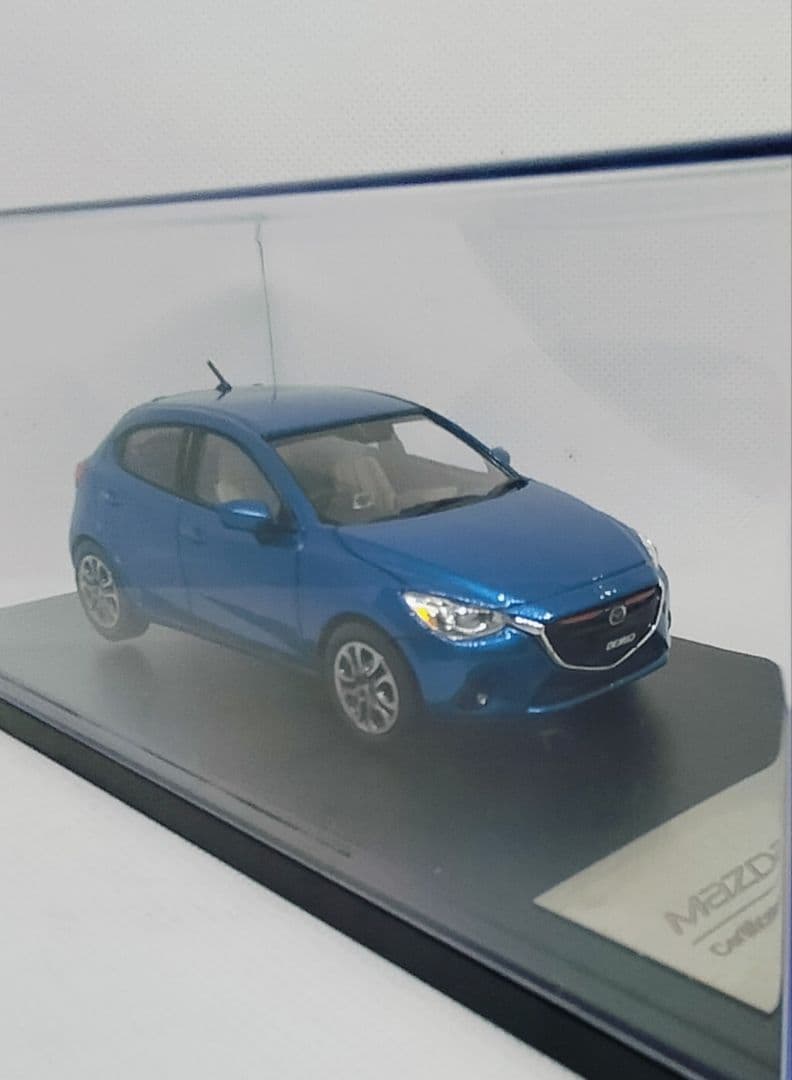 《Mazdaデミオ》メーカー 特注1/43【超レアカラー】ダイナミックブルー新品