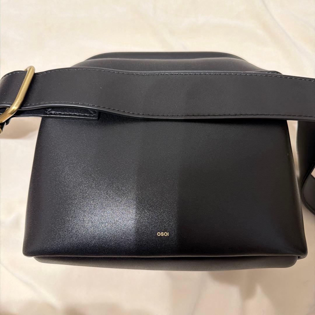 OSOI MINI BROT BLACK ショルダーバッグ
