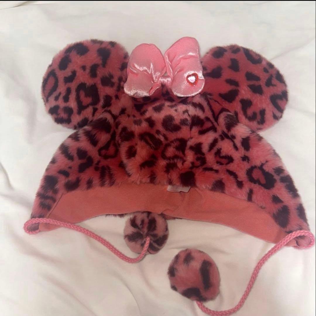 ディズニー ヒョウ柄 ファンキャップ