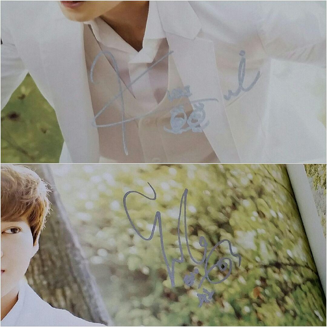 EXO ネイチャーリパブリック パンフレット 直筆サイン入り