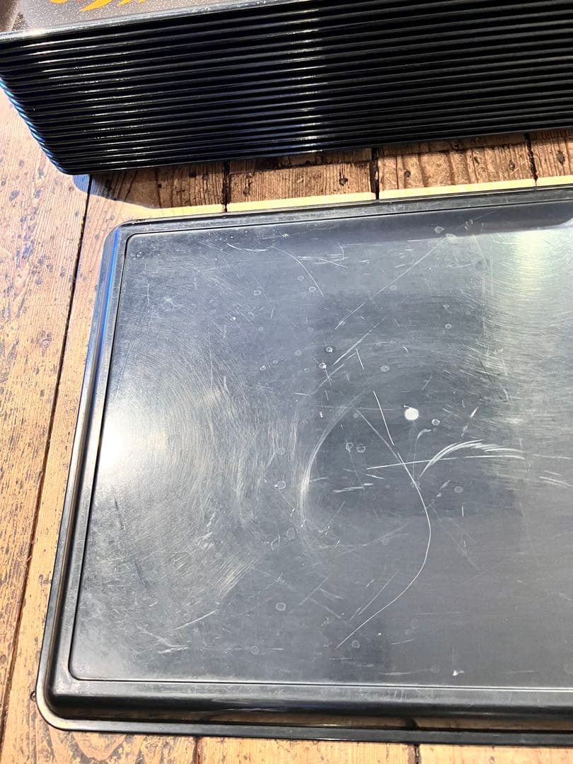 ①波　太陽　月　黒盆　和風　20枚　おまとめ　懐石　旅館　昭和レトロ