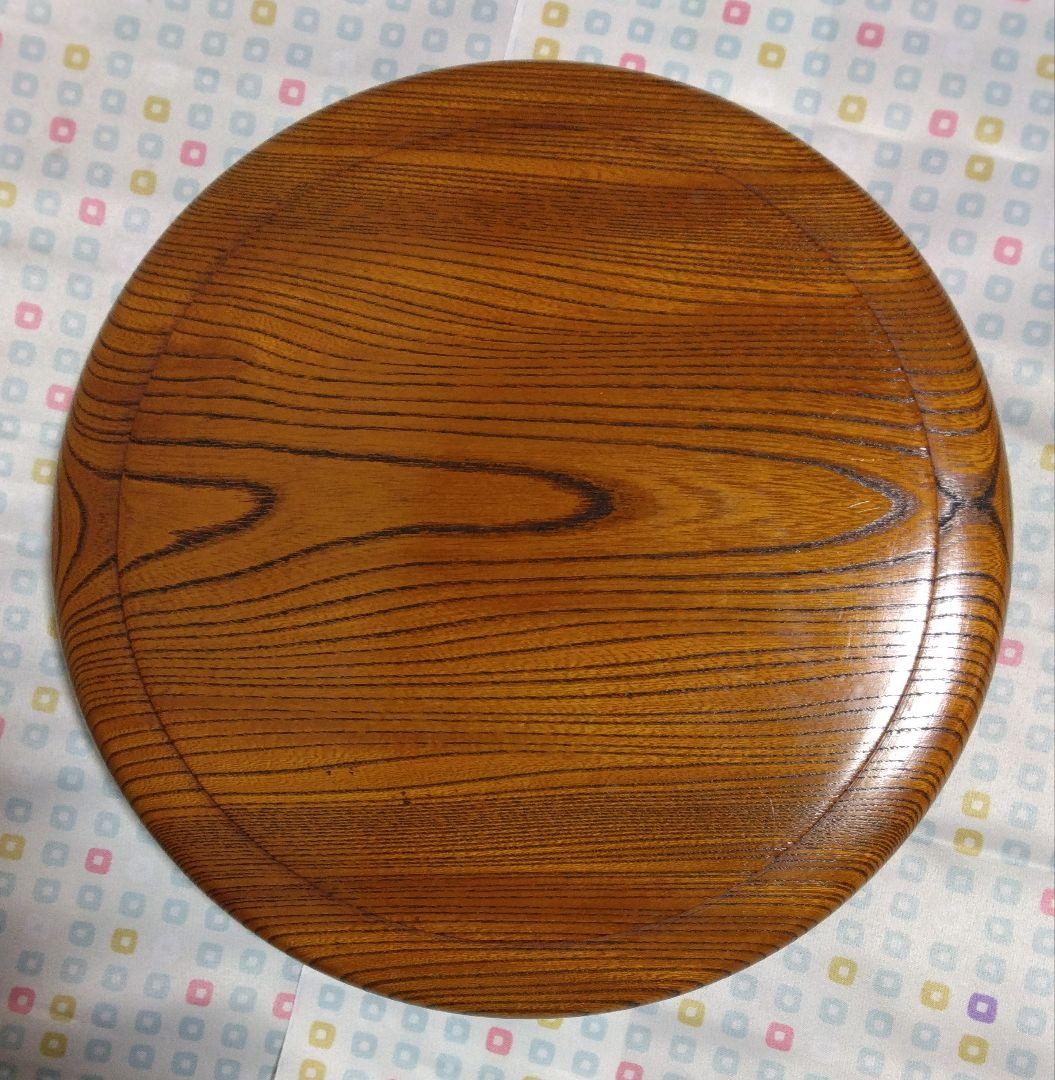 欅(けやき) 茶櫃 工芸品 新品未使用 昭和レトロ