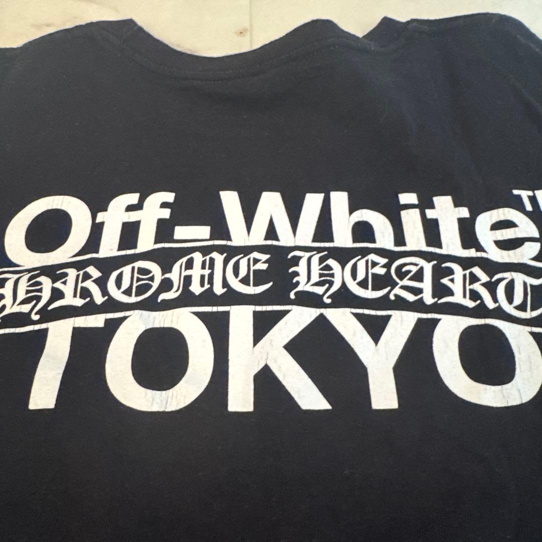 クロムハーツ オフホワイト M Tシャツ TOKYO限定 東京