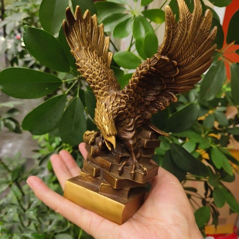 銅器 鷹 文房具 茶道具 装飾品 工芸品 美術品 置物