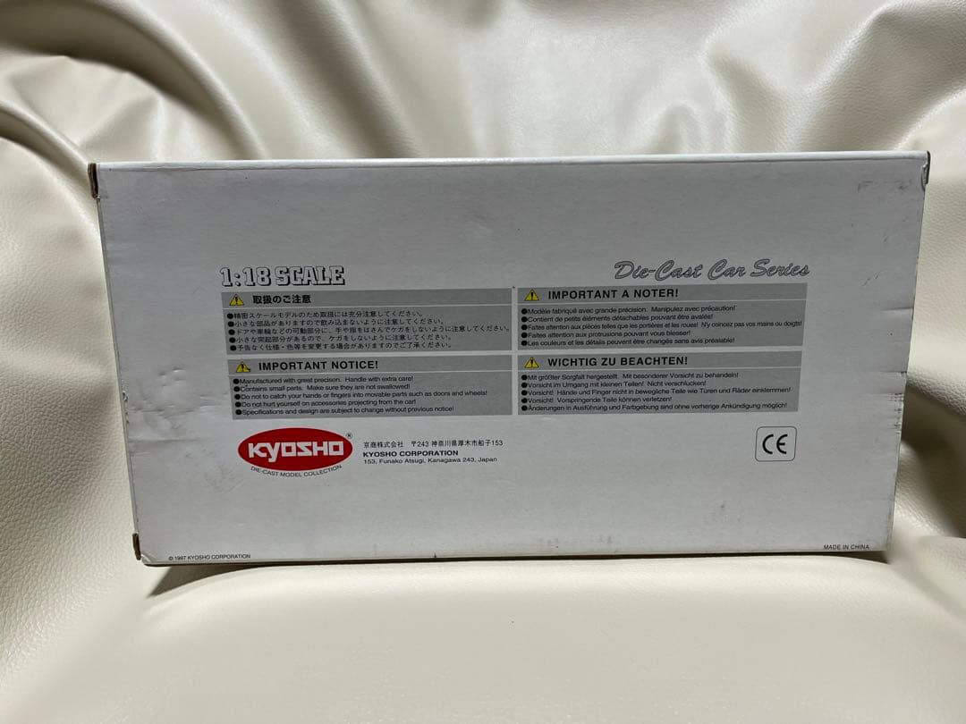 【希少絶版品!!】フェアレディZ 300ZX 京商 1/18 1989年