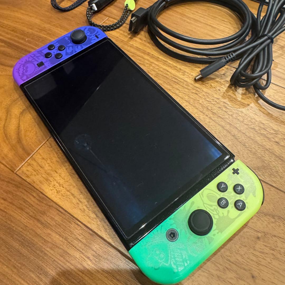 Switch（有機ELモデル）スプラトゥーン3 エディション　おまけ付き