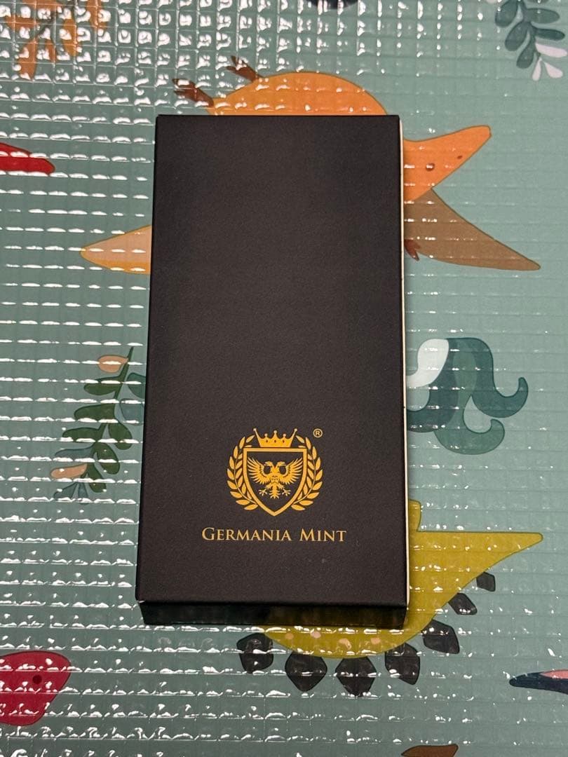 ゲルマニアミント社　インゴット1キロ純銅　赤金　延べ棒　Cu ペーパーウェイト