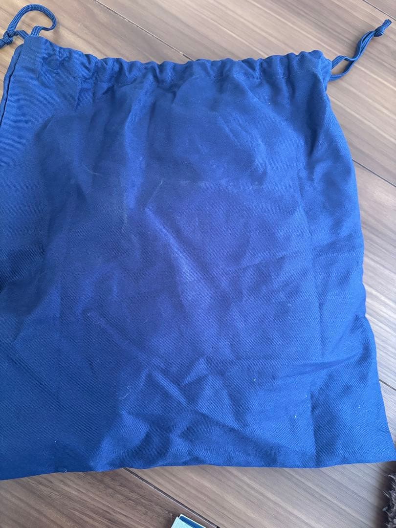 ラルフローレンPolo ID ベルベット ミニ ショルダー バッグ　ブルー