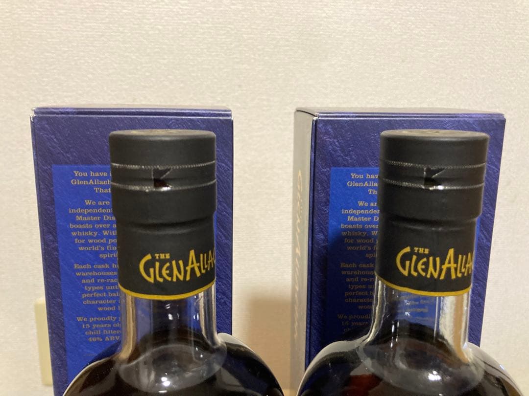 最終値下げ グレンアラヒー 15年 700ml 46% 2本セット