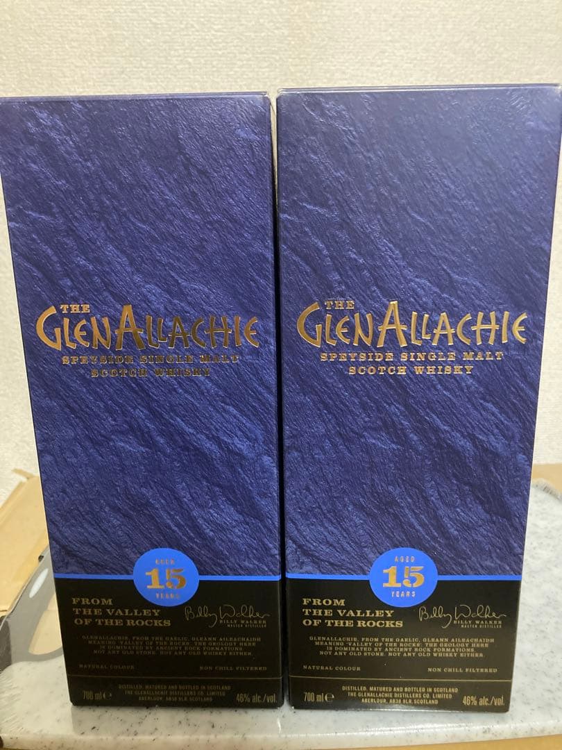 最終値下げ グレンアラヒー 15年 700ml 46% 2本セット