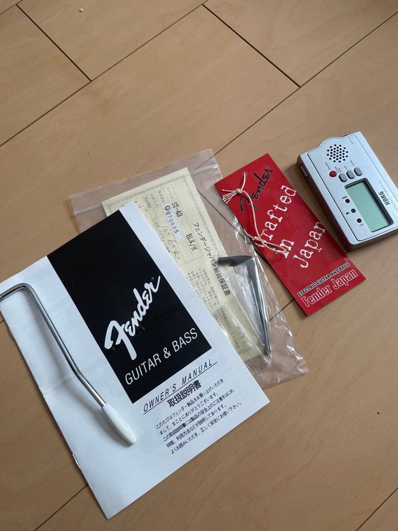 Fender Japan Stratocaster ブラック　ST-43