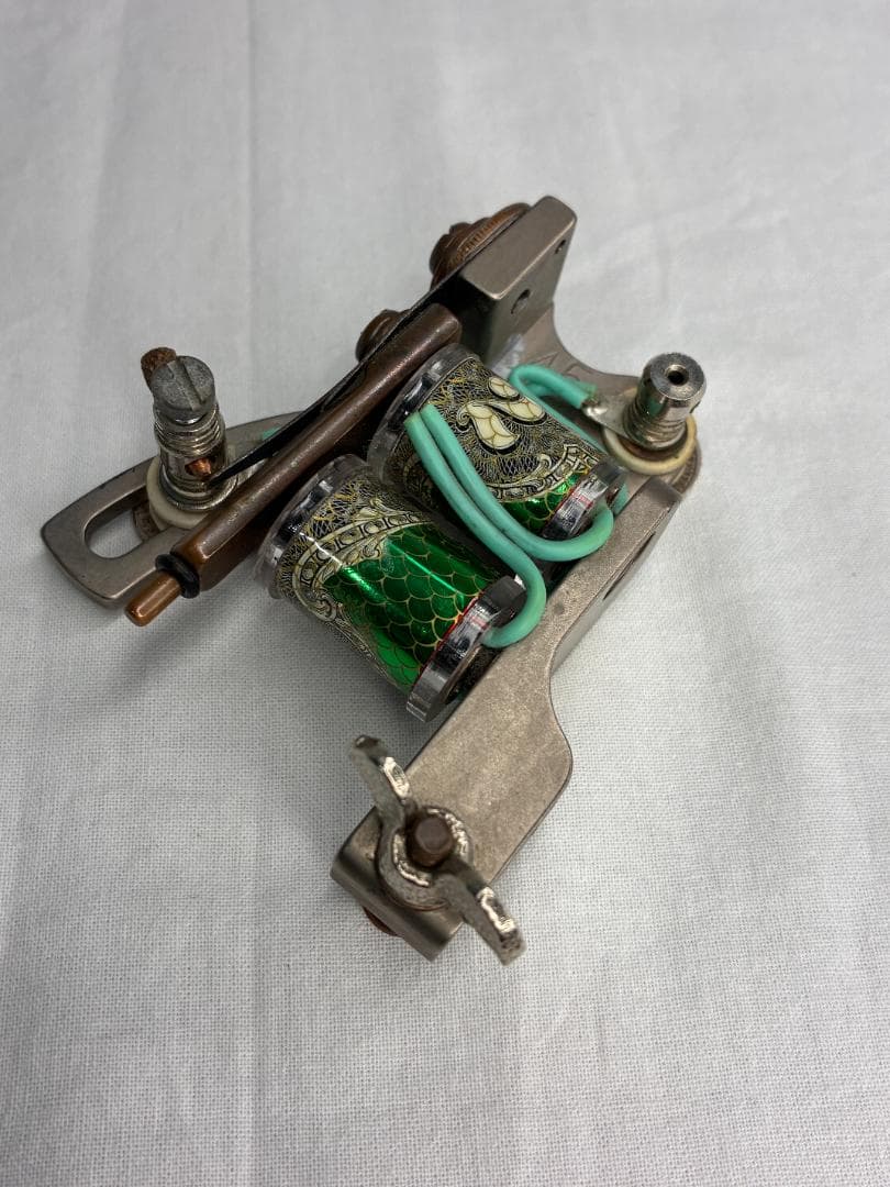 希少▪️タトゥーマシン　SSMFG　シルバー　tattooマシン　コイルマシン