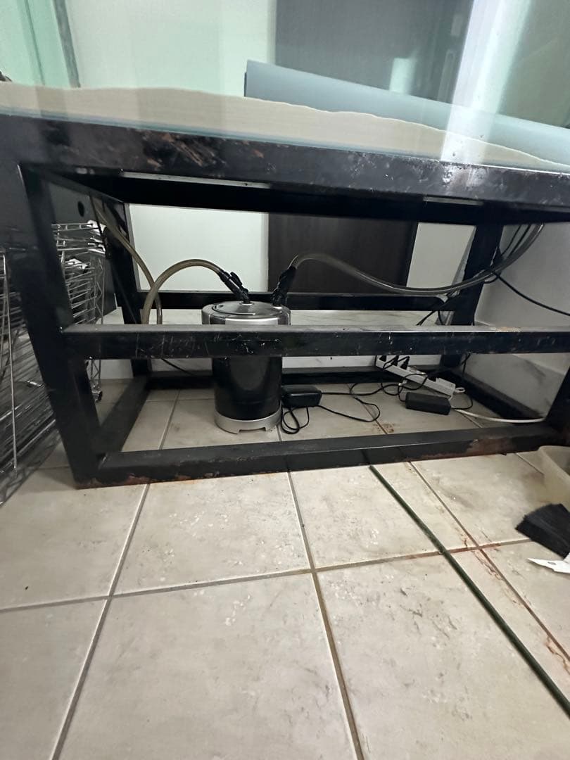 120cm水槽セット 濾過器 水槽台