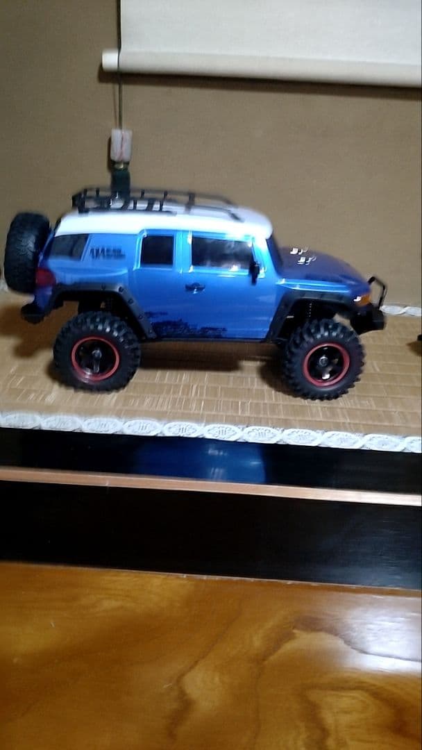 DEERC FJクルーザー　アンプ、サーボ、ダンパー、社外タイヤ4本