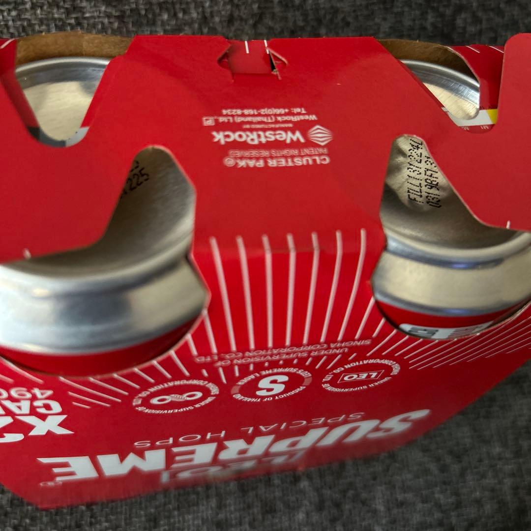 supreme × LEOビール