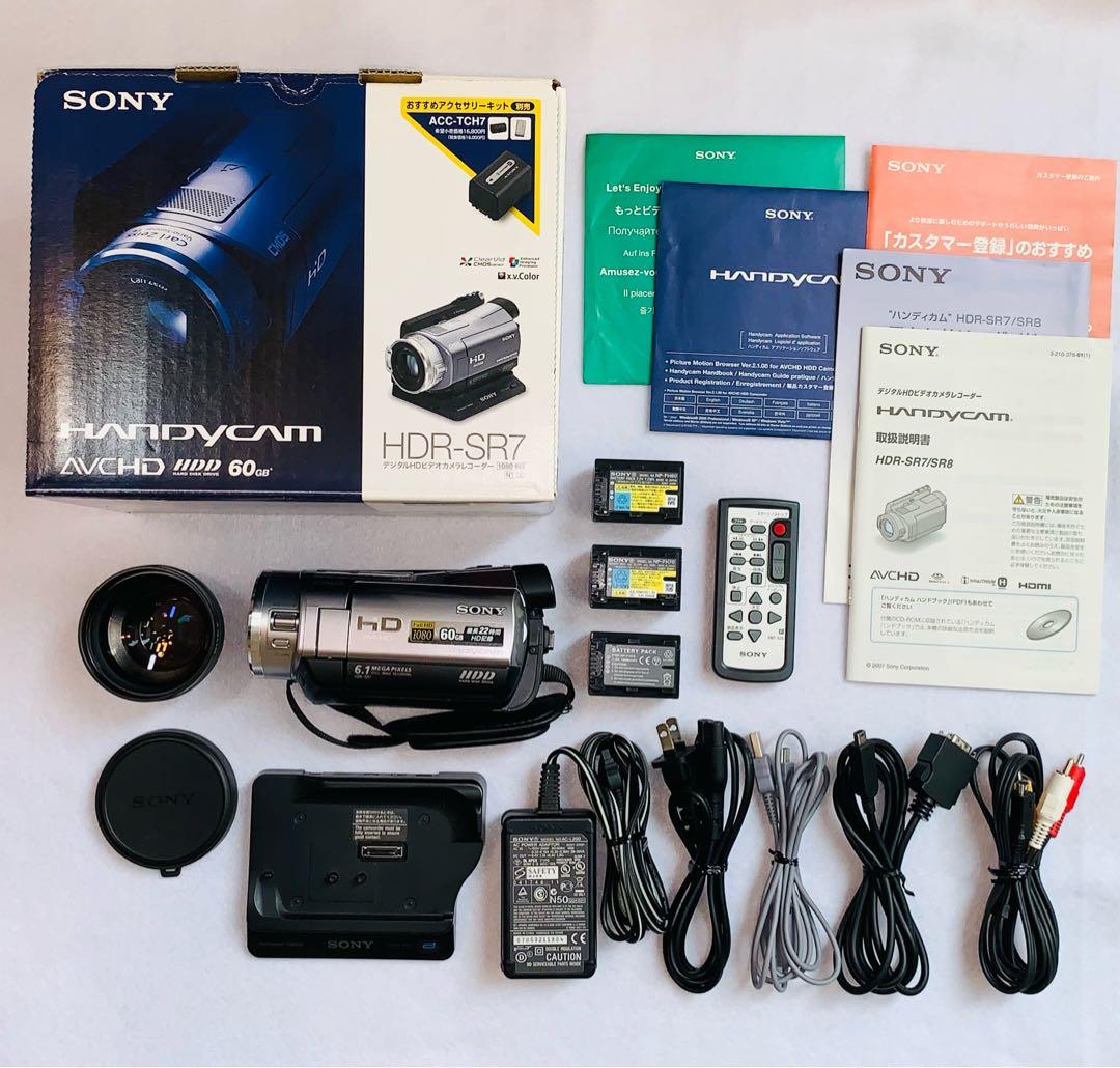 SONY　ソニー　Handycam　ハンディカム　HDR-SR7